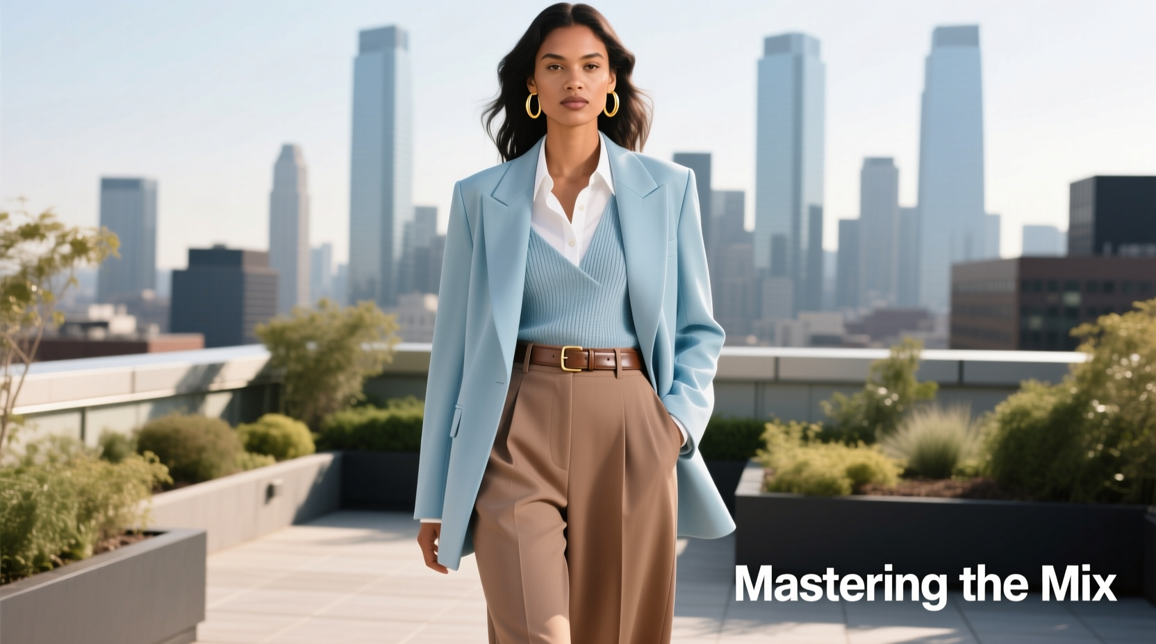 mastering the art of mixing and matching tops and bottoms in sets for effortless style