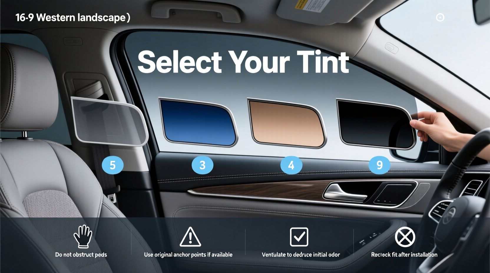 How to Choose Different Color Tint for Car Windows: Buying Guide