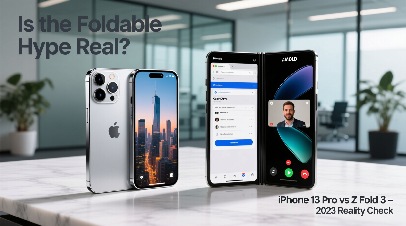iphone 13 pro vs fold 3 is the foldable phone hype real or should you just stick with apple