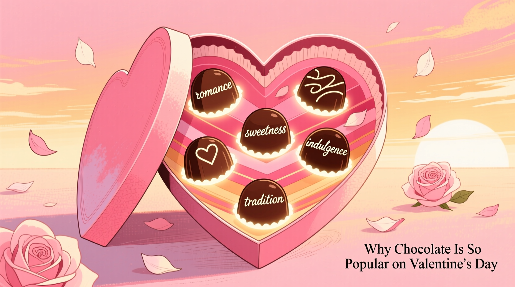 why is chocolate so popular on valentines day