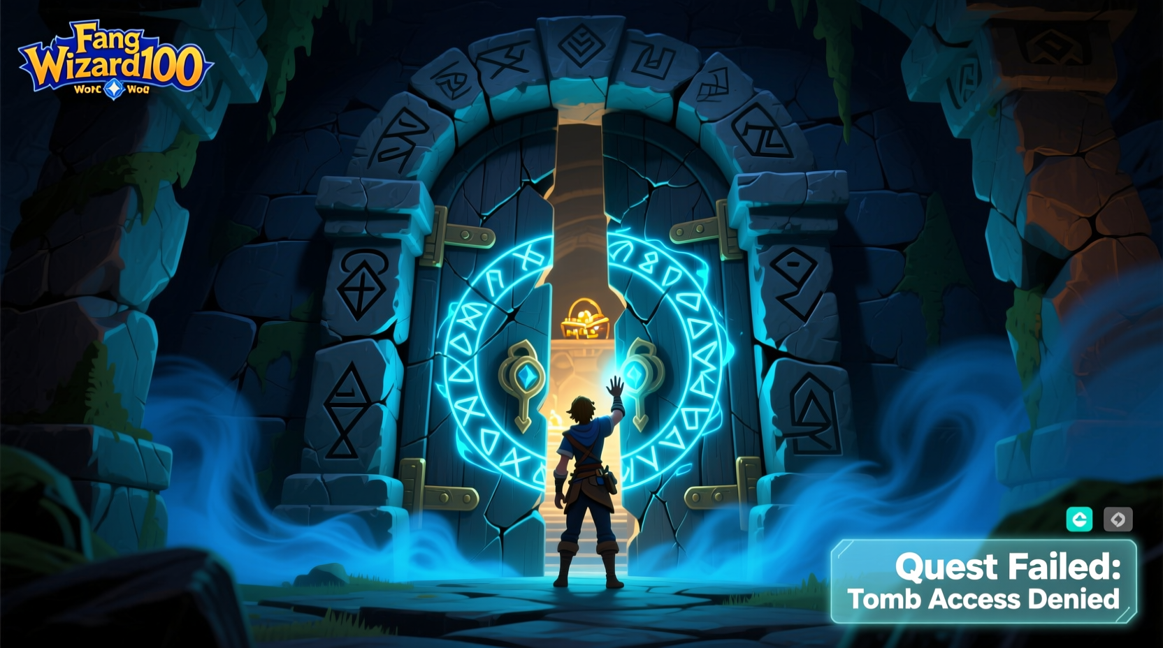 cant enter tomb of the fang wizard101 quest issues