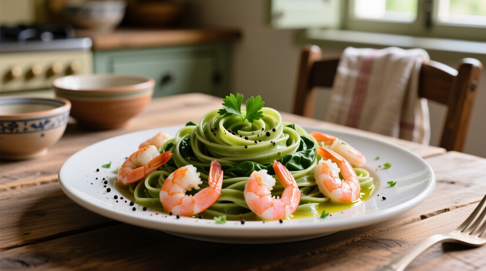 Perfect Spinach Pasta with Shrimp: Quick Weeknight Dinner Recipe
