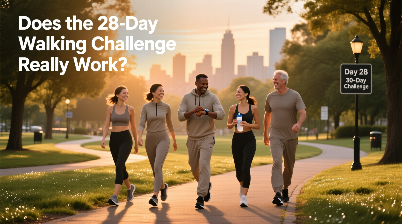 30 day walking strength challenge guide