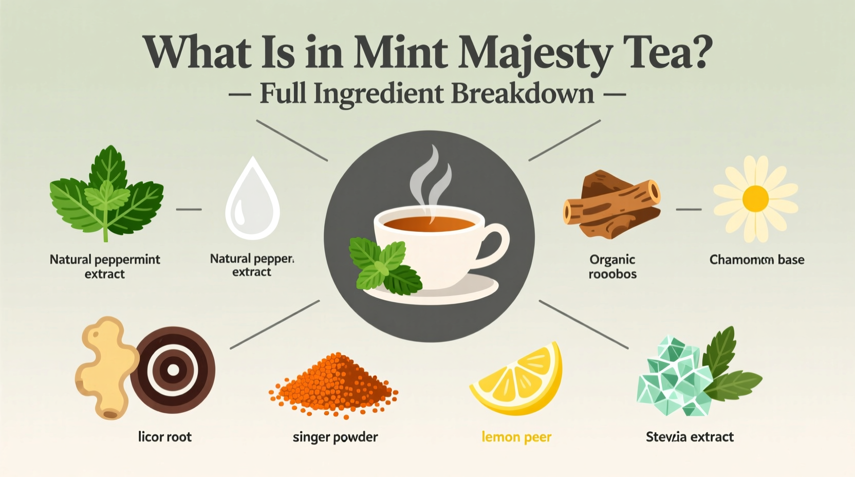 What Is in Mint Majesty Tea? Full Ingredient Breakdown