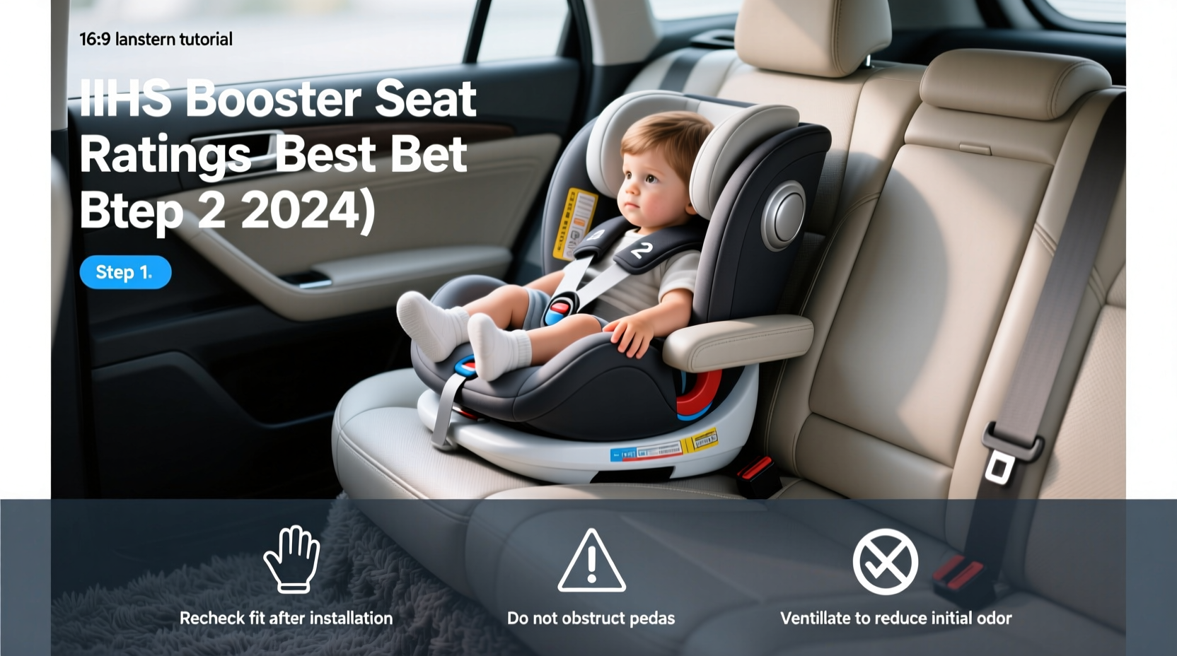 iihs booster seat ratings best bet 2024 list