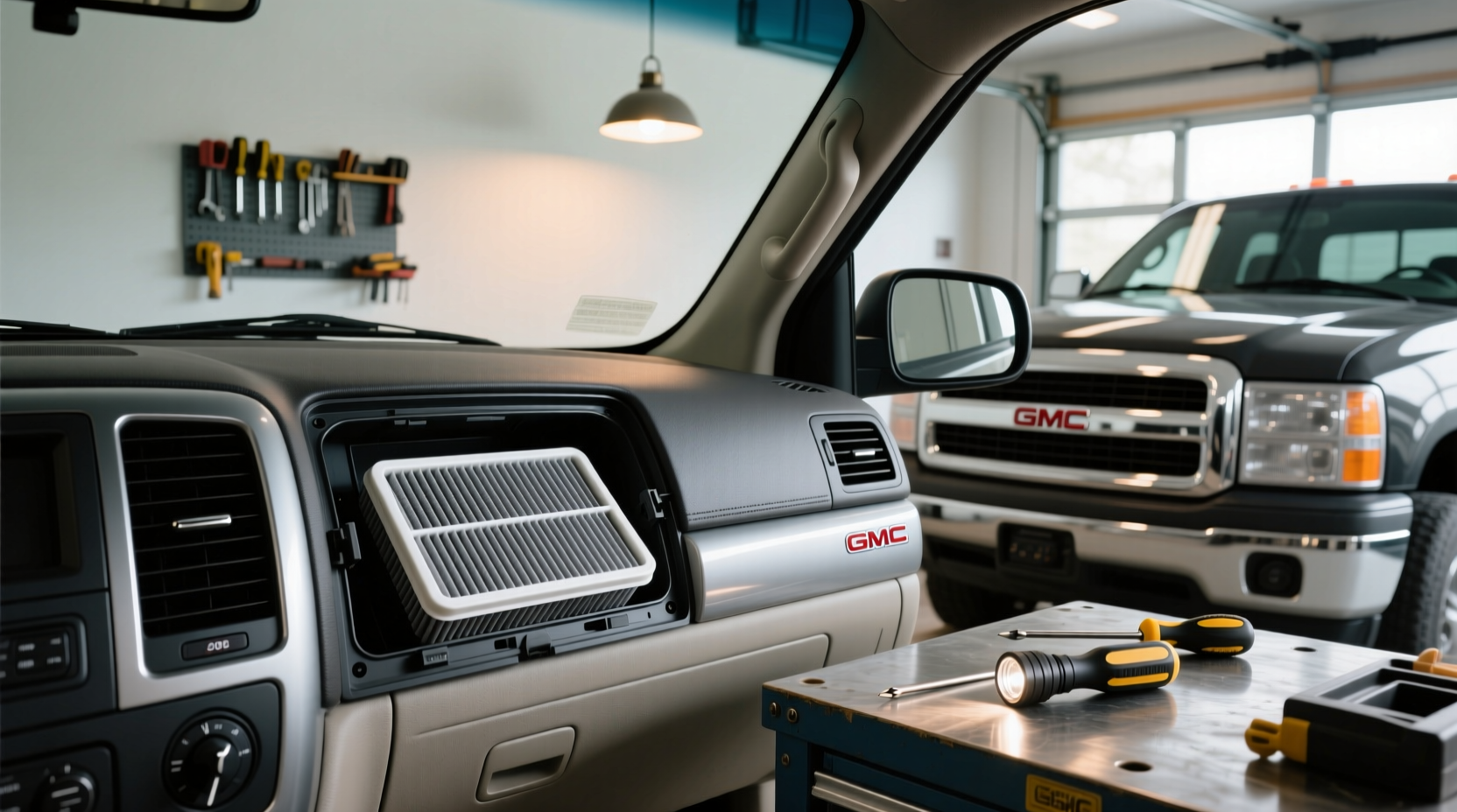 2006 gmc sierra cabin air filter retrofit guide