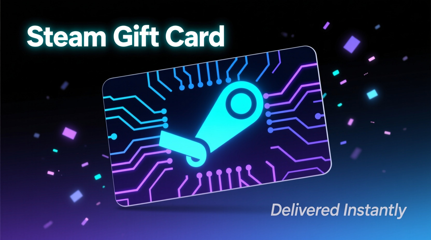 send a digital steam gift card gaming gifts delivered instantly