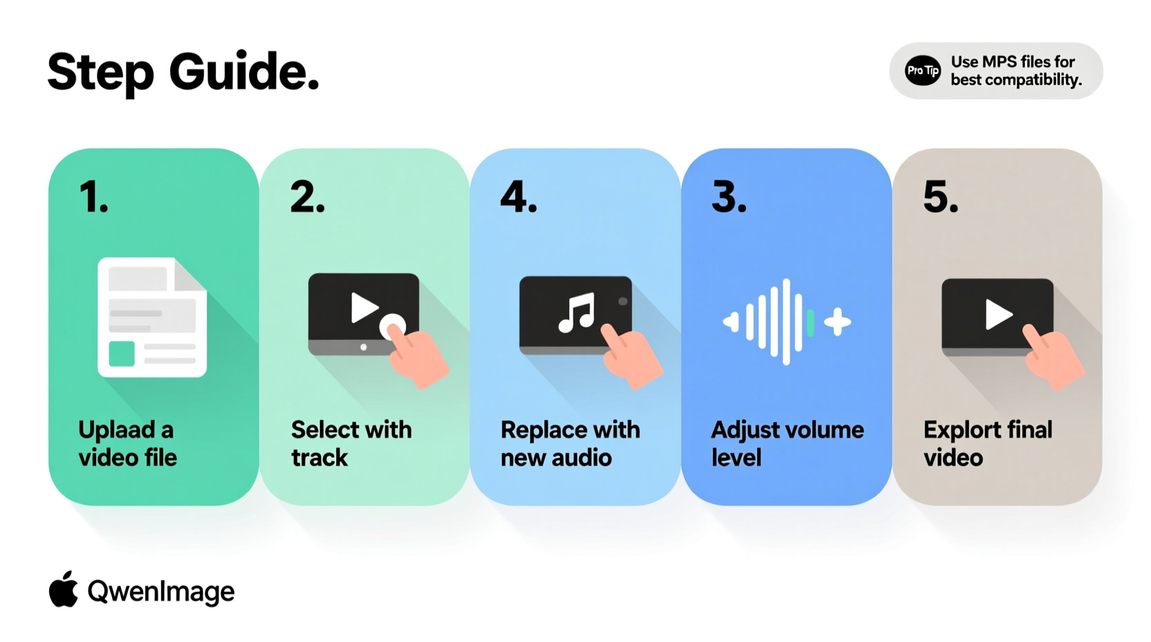 step by step guide how to change the audio of a video easily and effectively