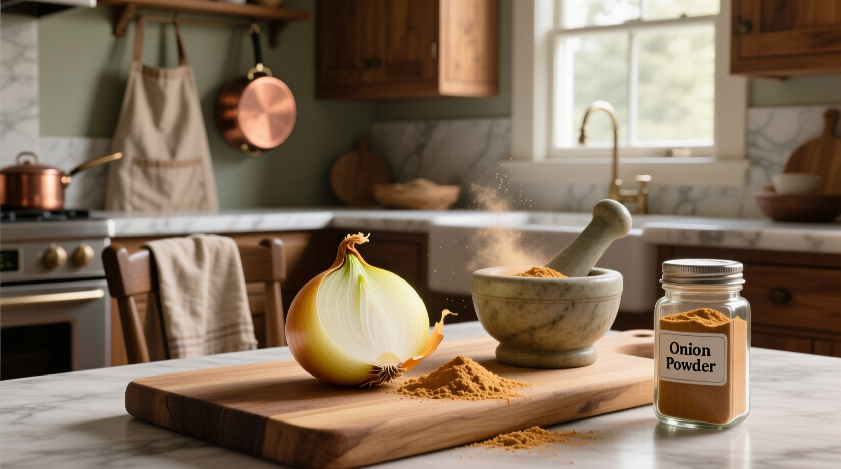 1 small onion to onion powder conversion