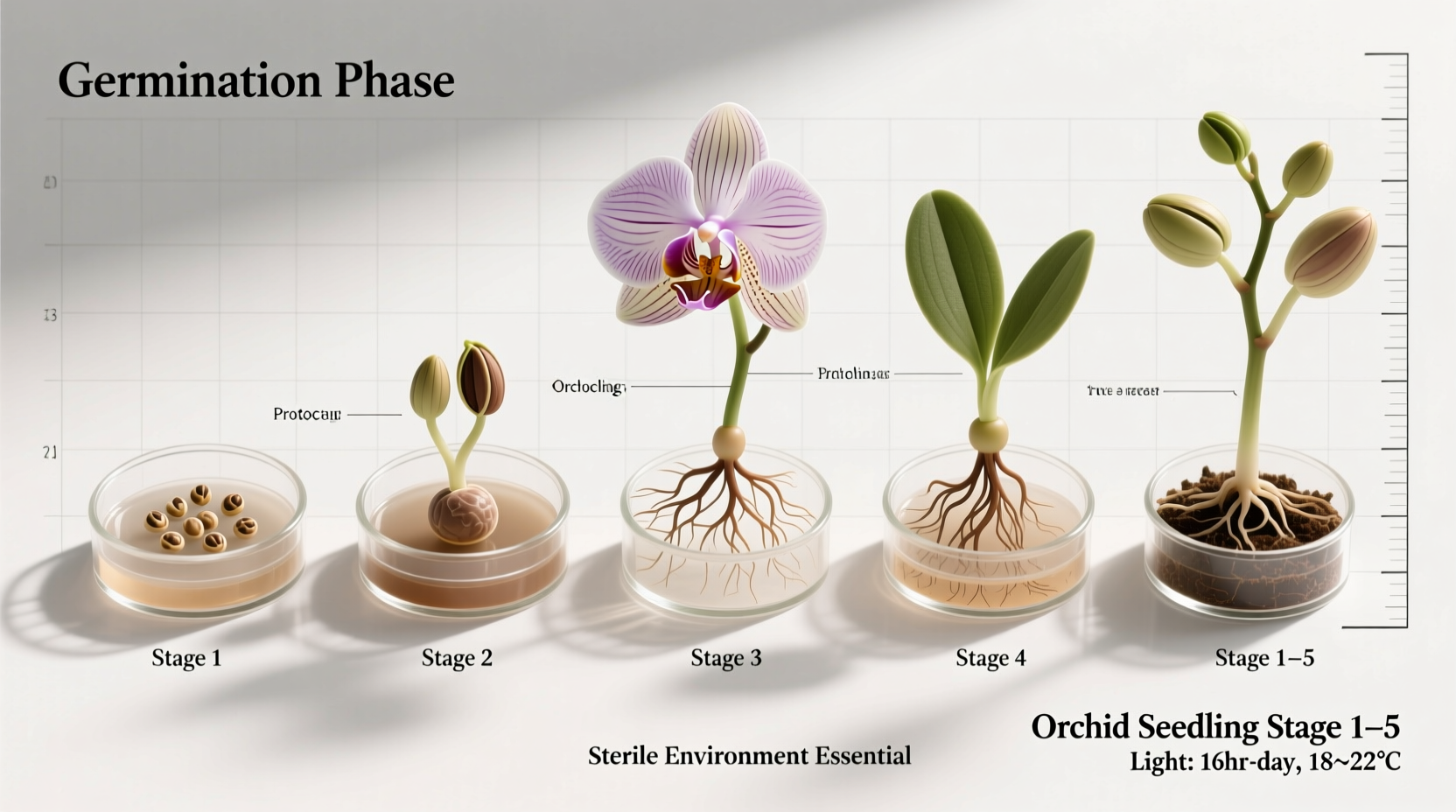How to Grow Orchid Seedlings Successfully