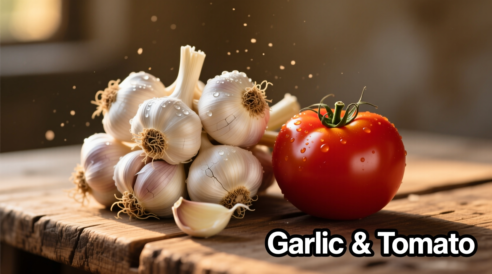 garlic and tomato