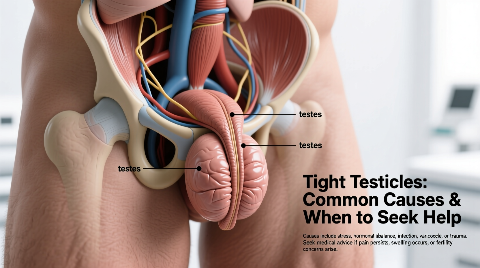 tight testicles common causes when to seek help