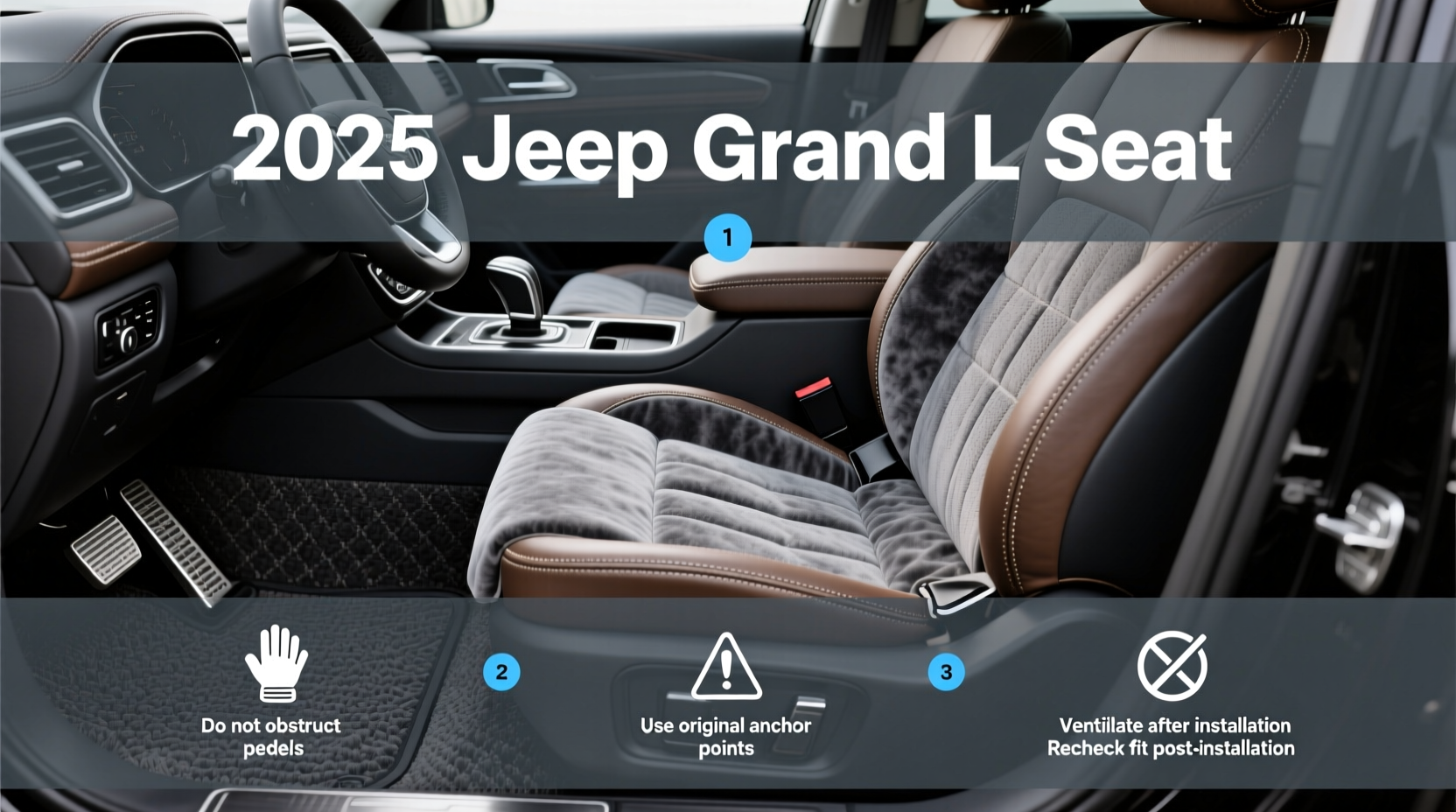 2025 Jeep Grand Cherokee L Seat Covers Buying Guide