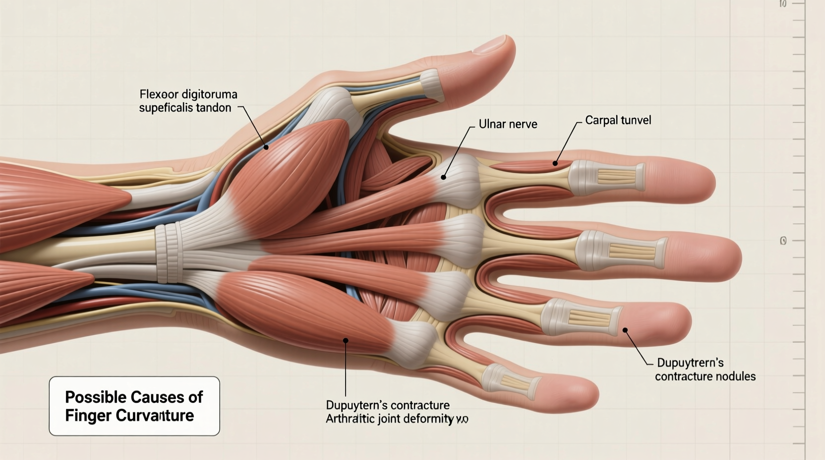 why are my fingers curving causes possible conditions