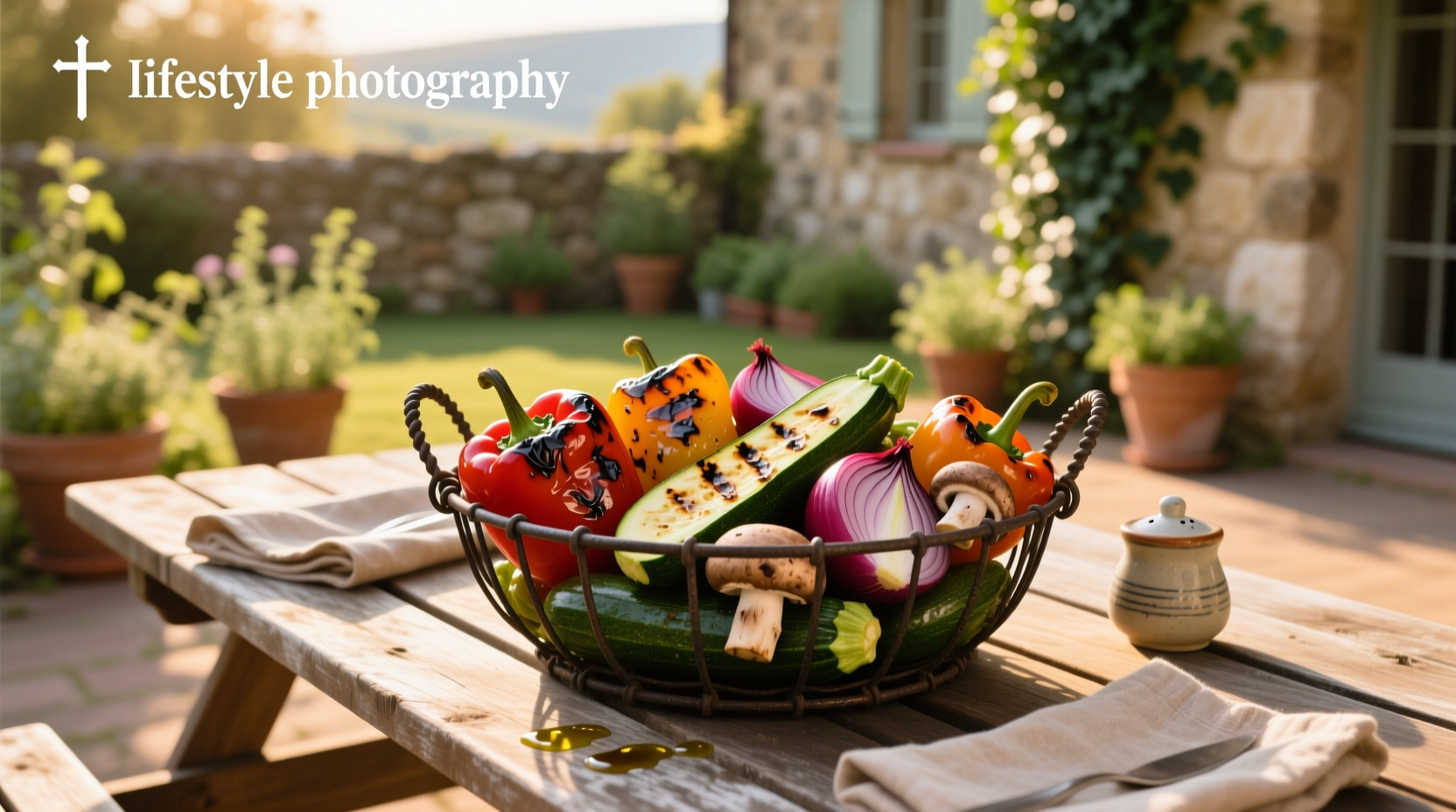 grilling vegetables in a basket guide