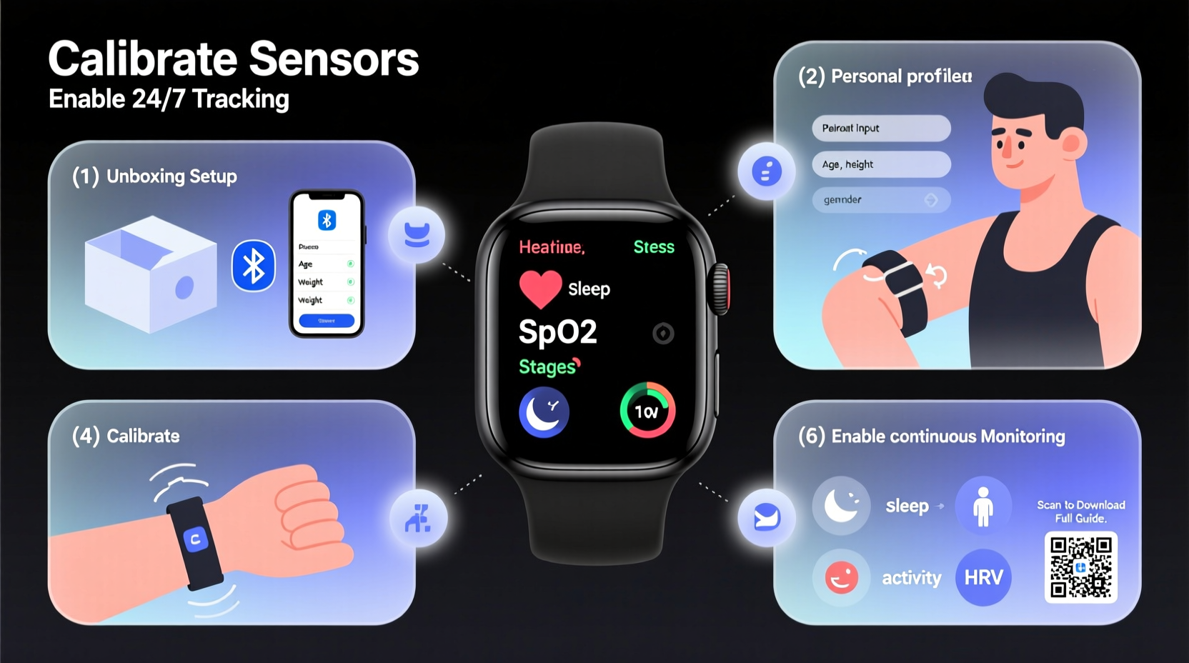a complete guide to setting up your health monitoring smartwatch for accurate wellness tracking