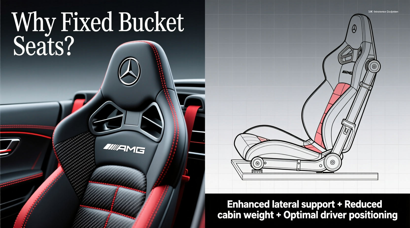 Why Mercedes-AMG Uses Fixed Bucket Seats