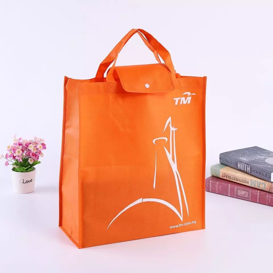 促销耐用折叠标志印花 pp 无纺布手提袋/手提袋购物 - buy pp non wov