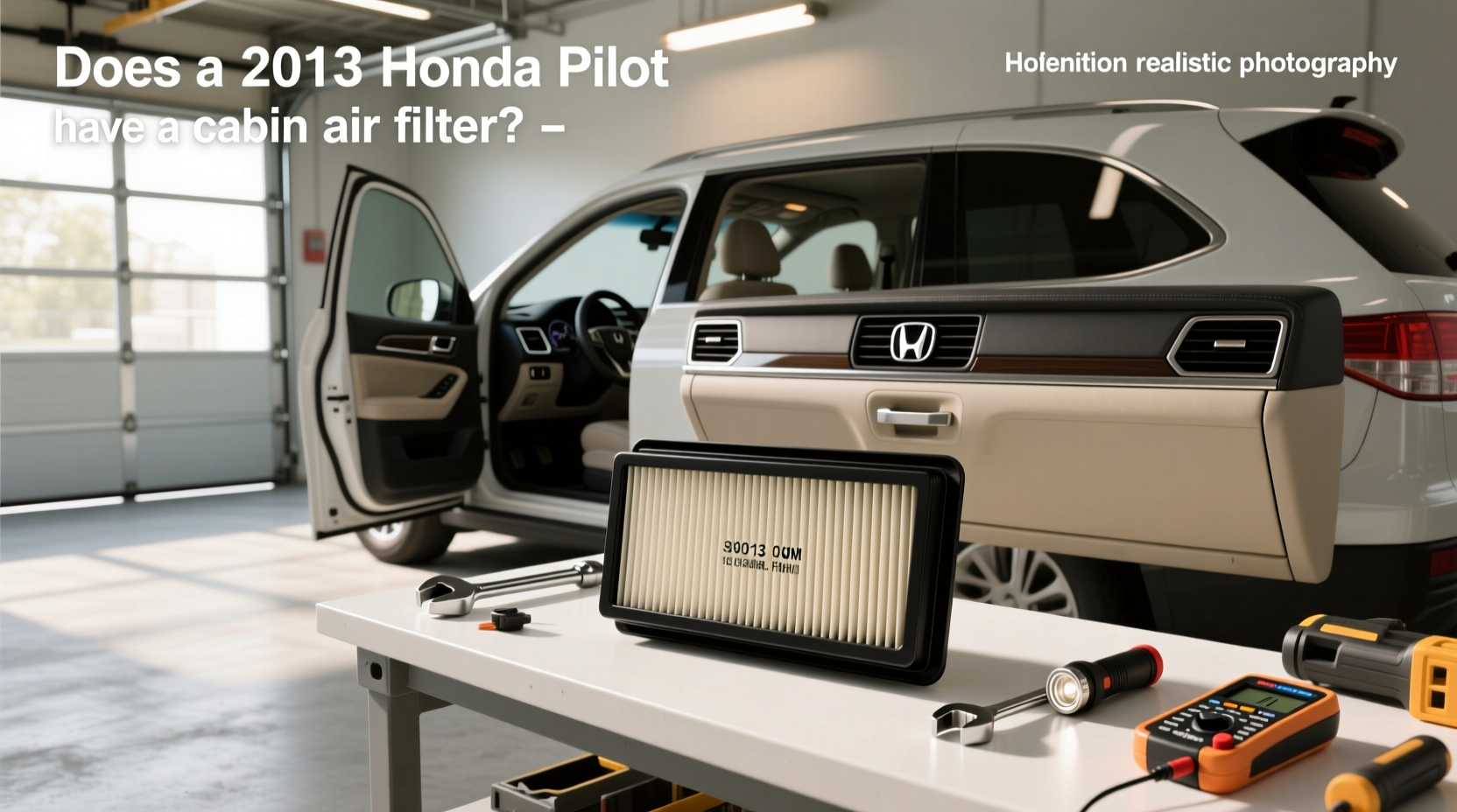 2013 honda pilot cabin air filter guide