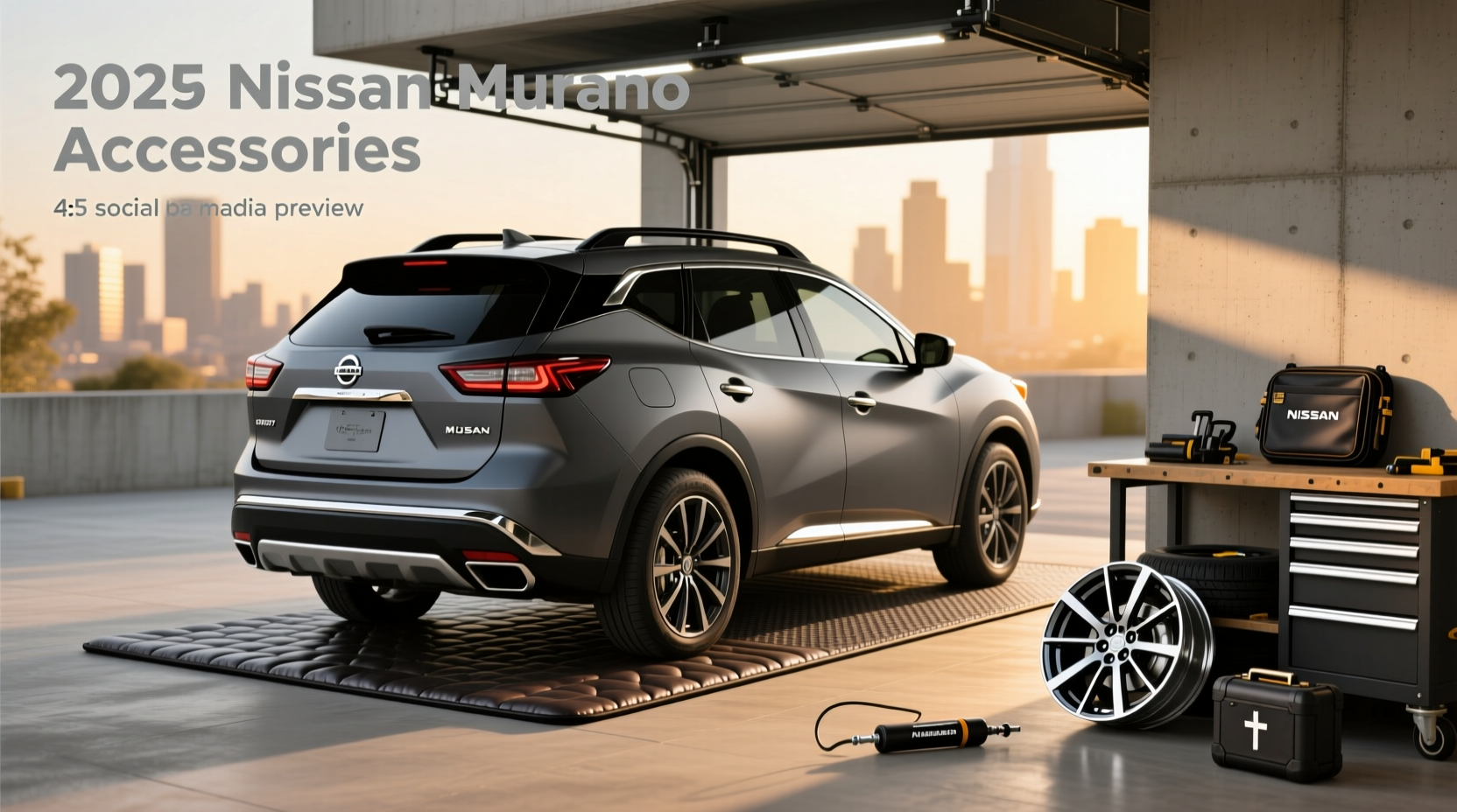 2025 nissan murano accessories guide