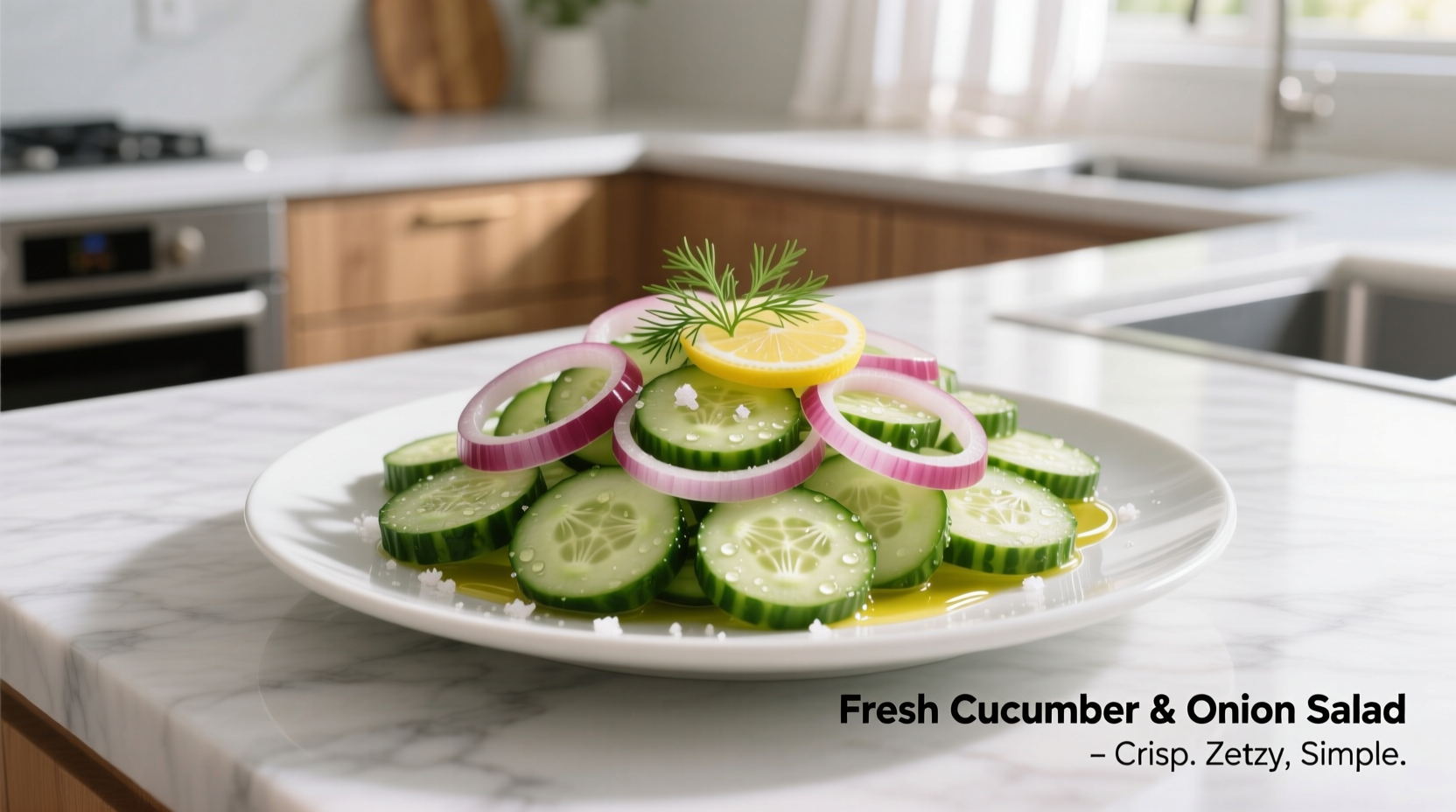 cucumber and onion salad