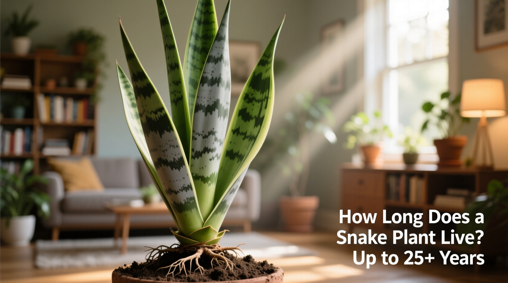 How Long Does a Snake Plant Live? Up to 25+ Years