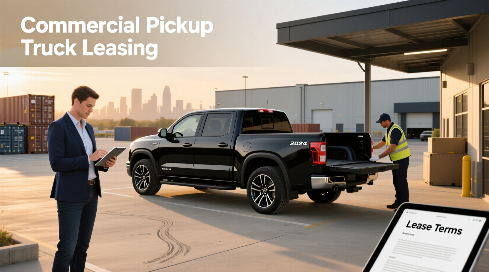 Commercial Pickup Truck Leasing Buying Guide