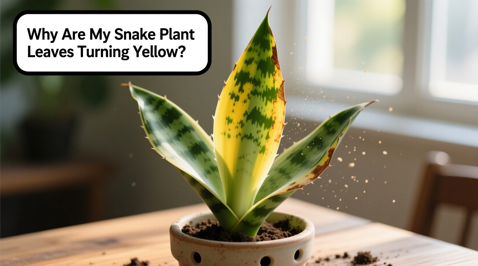 Why Are My Snake Plant Leaves Turning Yellow?