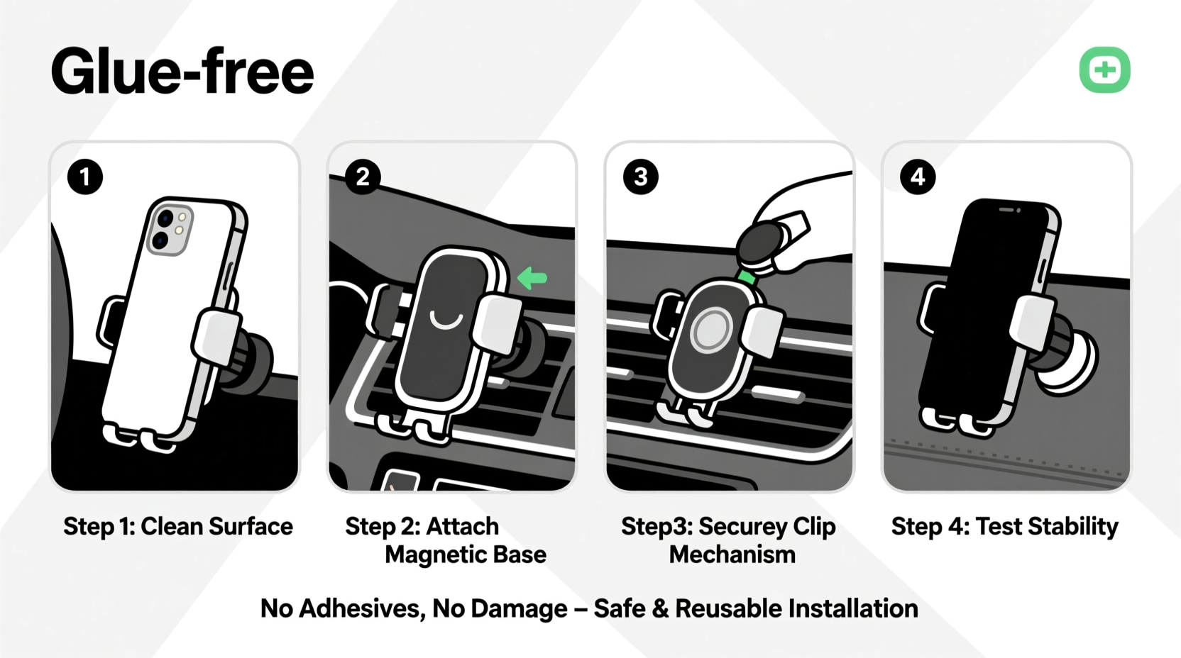 glue free installation guide