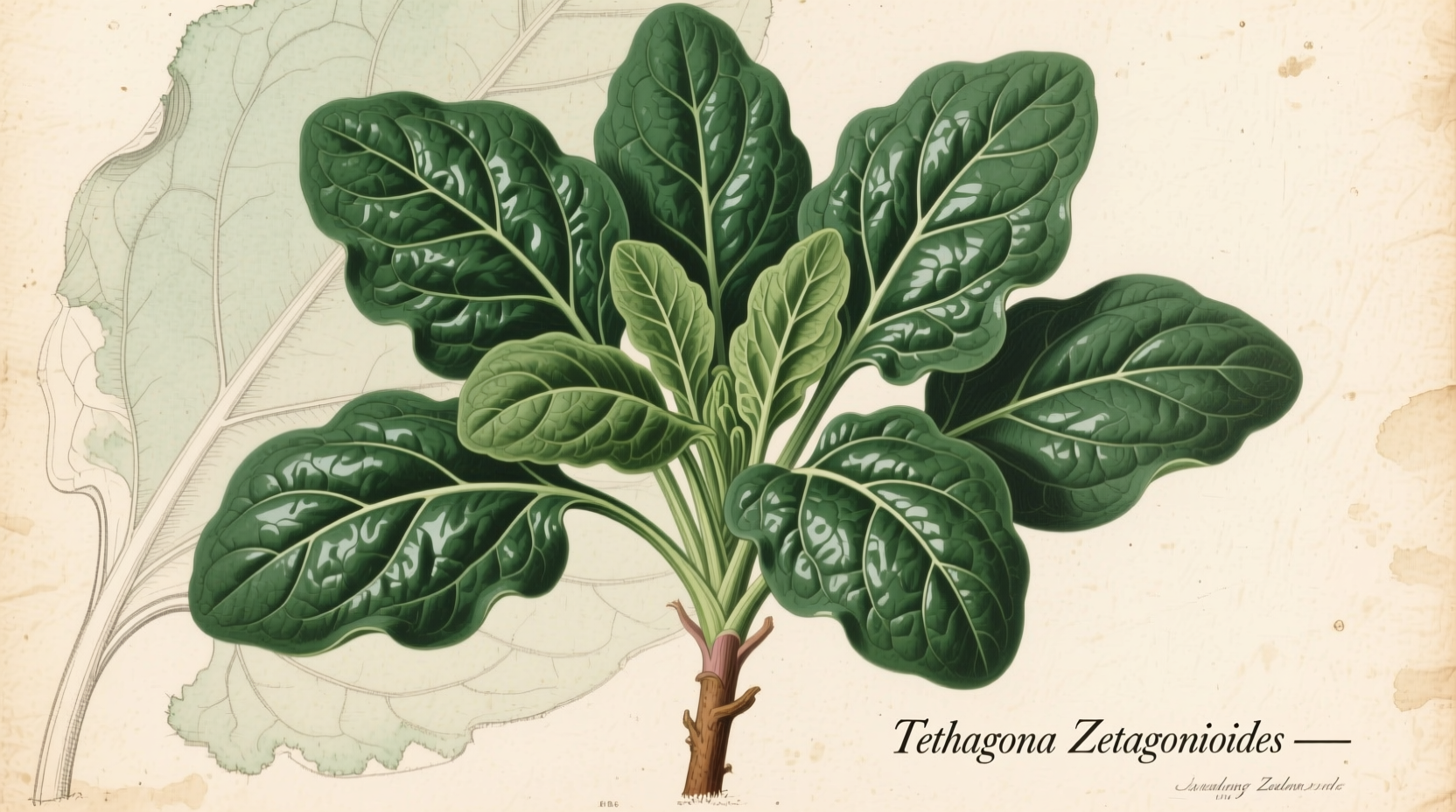 new zealand spinach plant