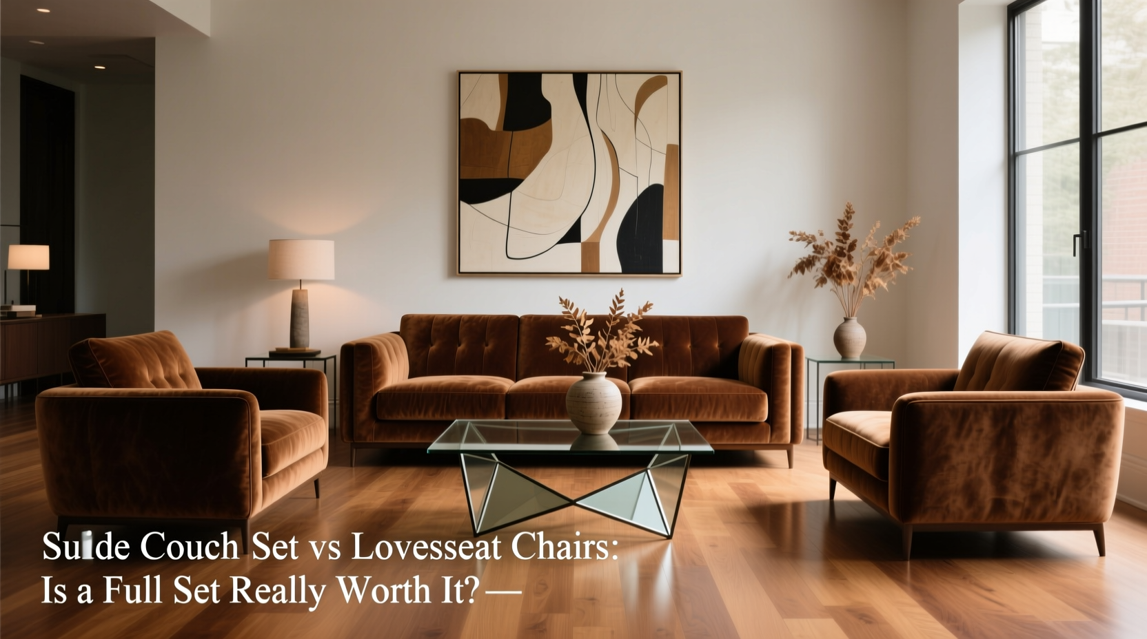 suede couch set vs loveseat chairs is a full set really worth it
