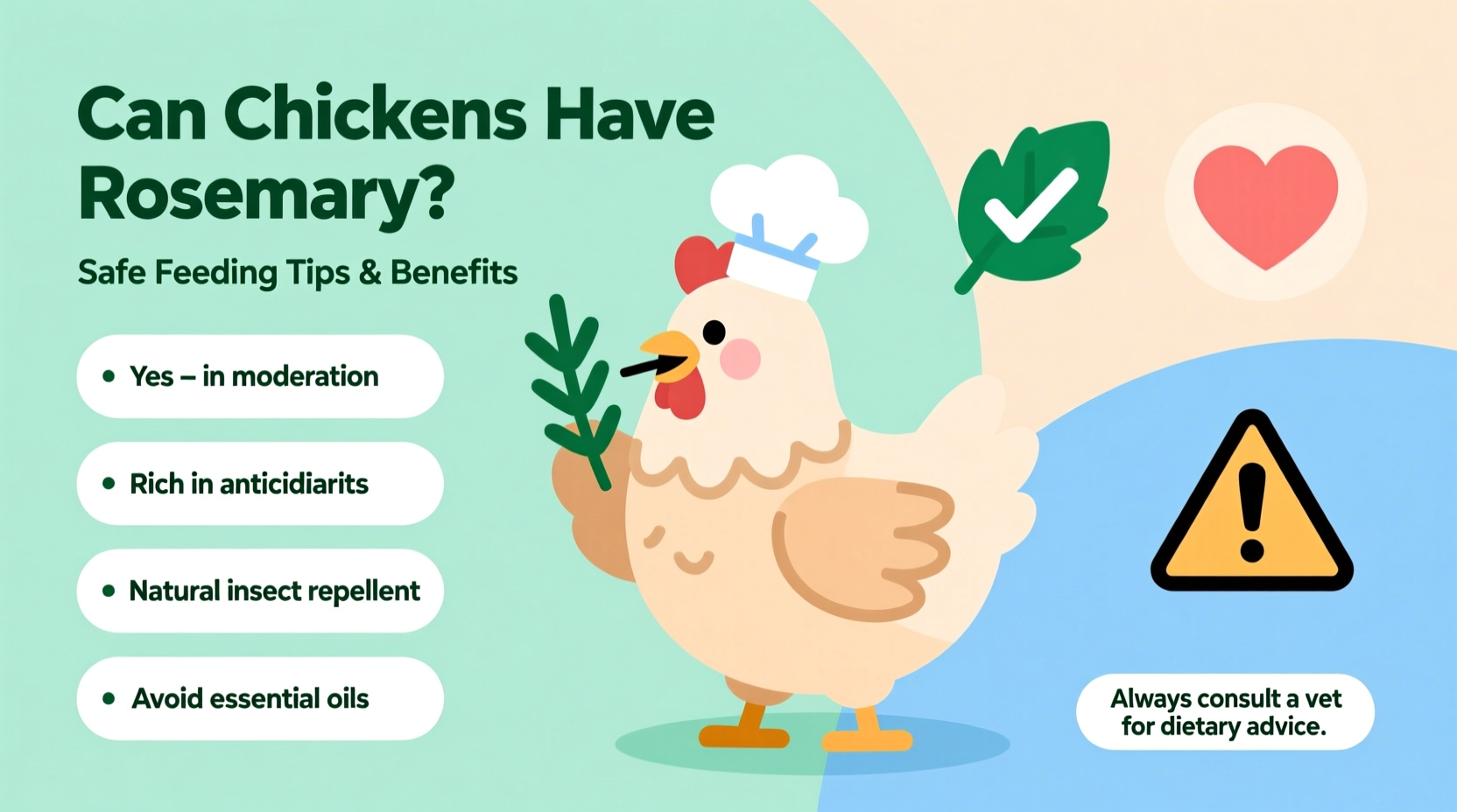 can chickens have rosemary