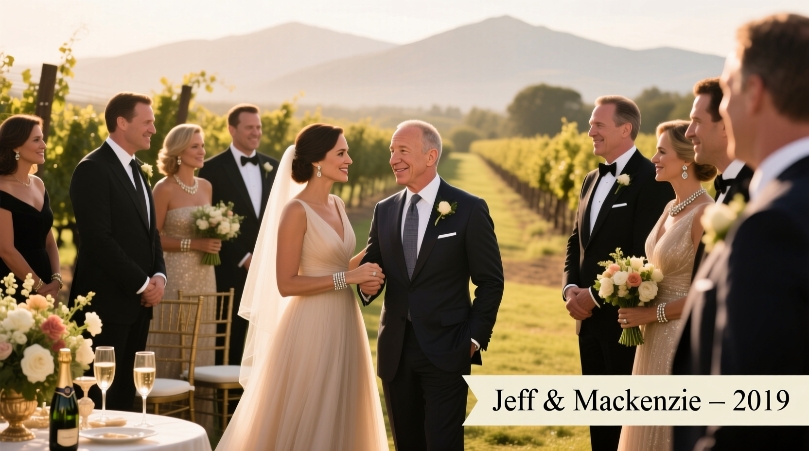 who went to jeff bezos wedding
