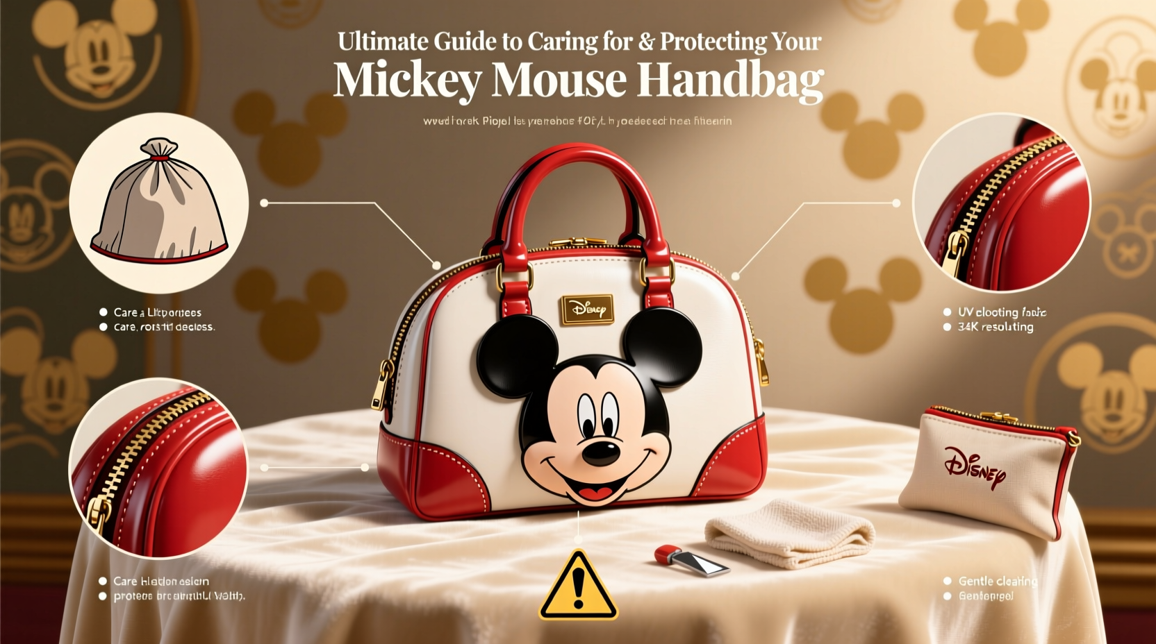 ultimate guide to caring for and protecting your mickey mouse handbag from damage