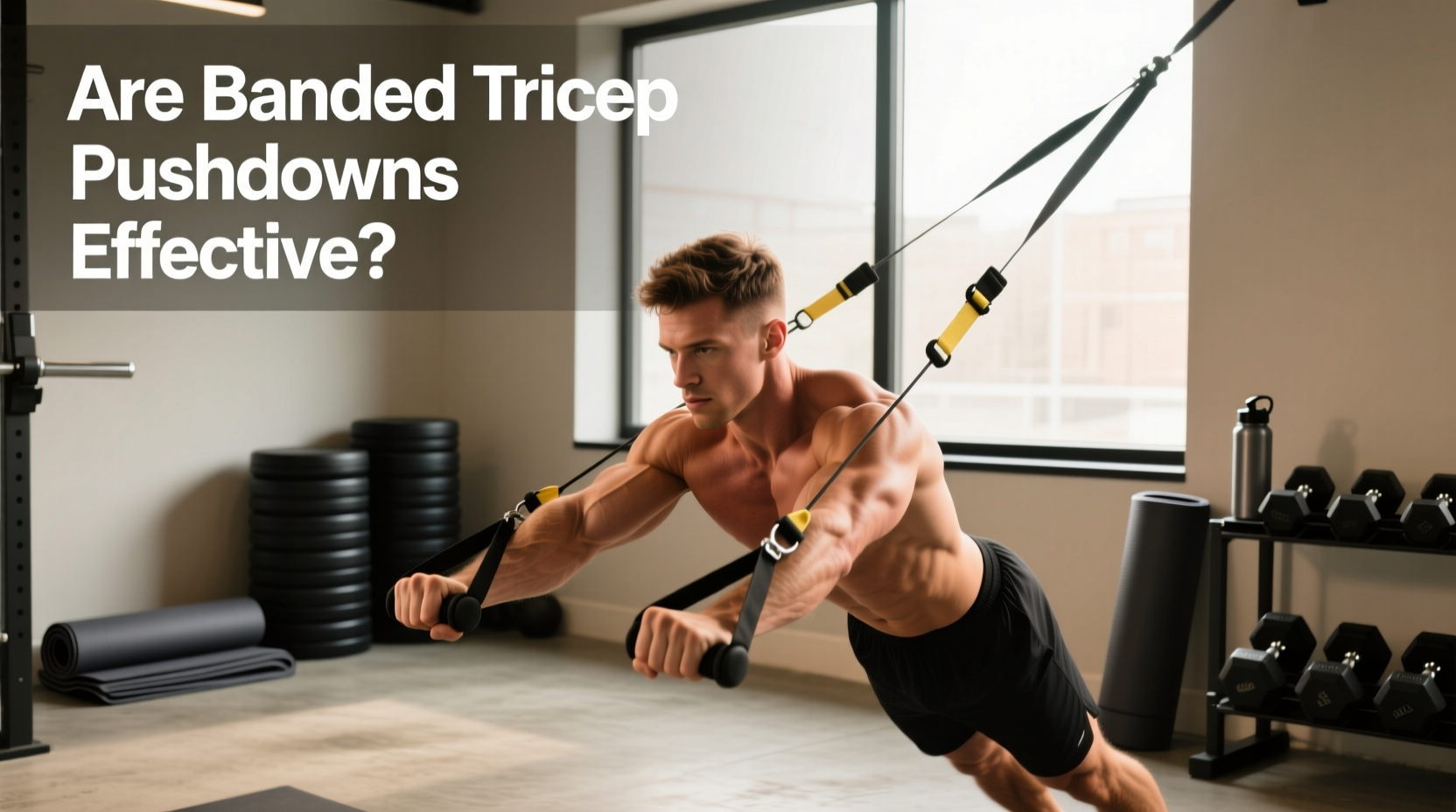 banded tricep pushdowns effectiveness