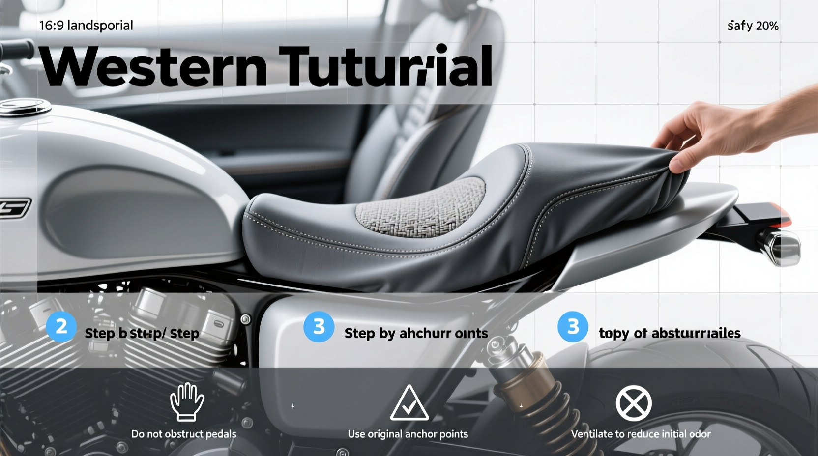 How to Choose Custom Seat Covers for Motorcycles: Buying Guide