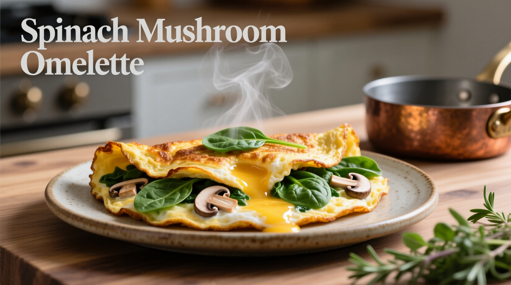 Perfect Spinach Mushroom Omelette Recipe: Chef's Guide