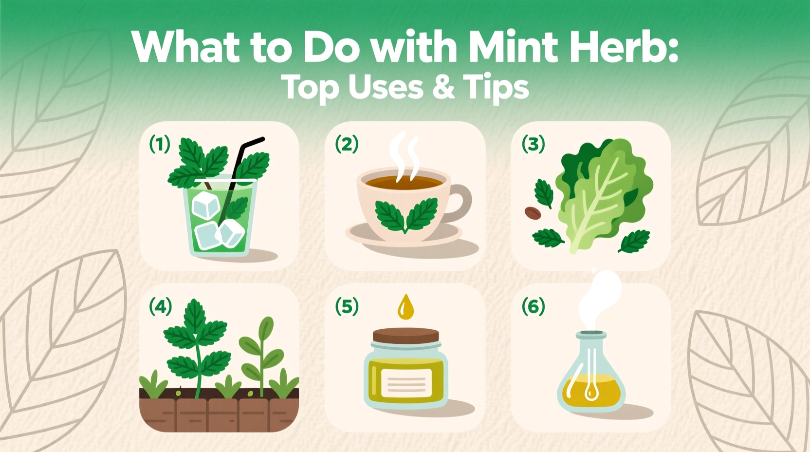 What to Do with Mint Herb: Top Uses & Tips