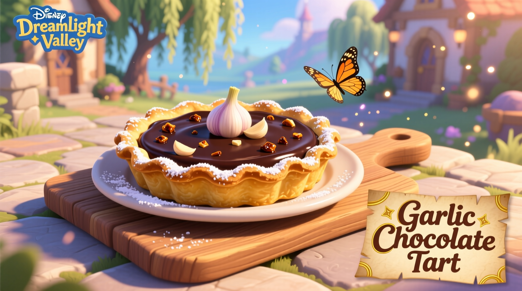 Knoblauch-Schokoladenkuchen in Dreamlight Valley: Spiel-Info