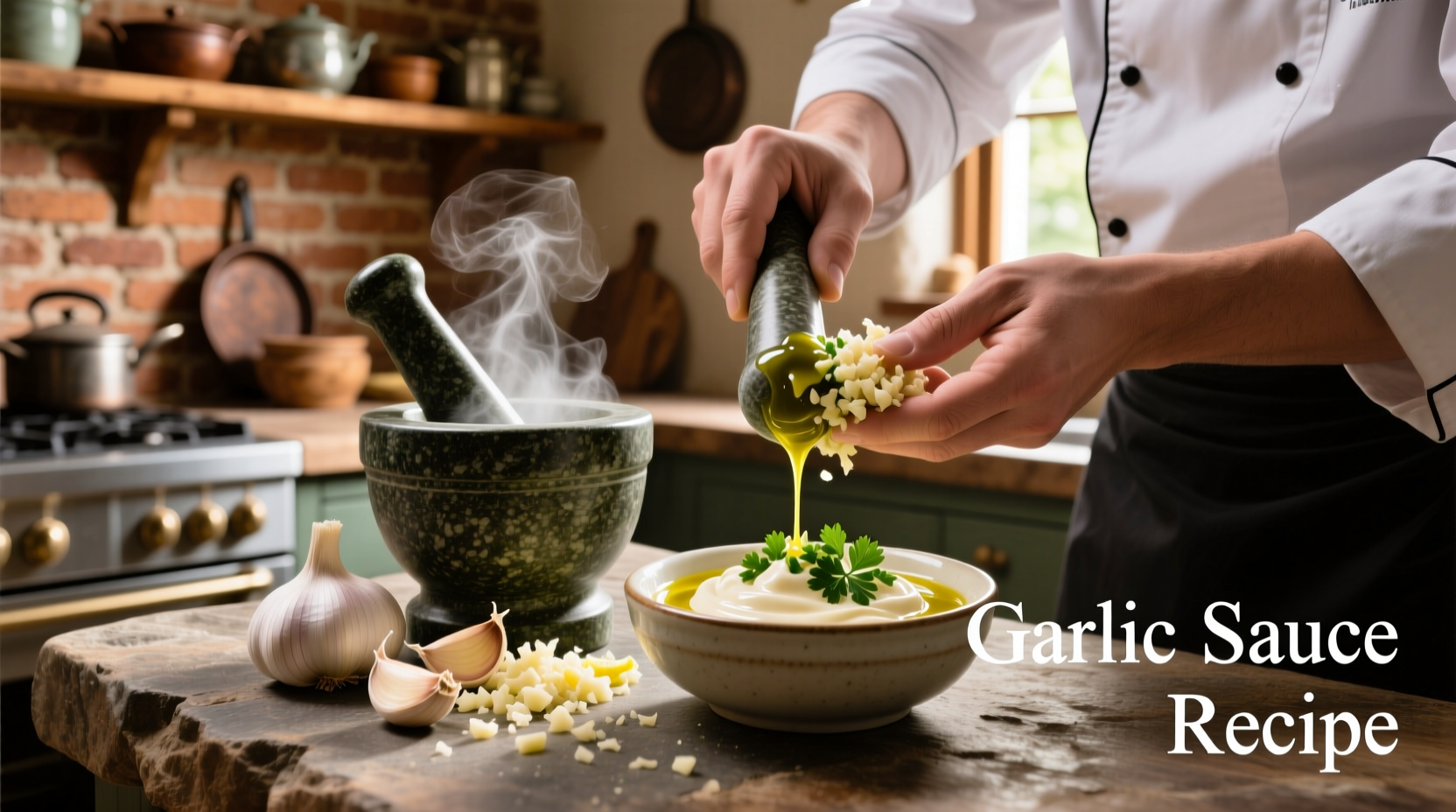 how do you make garlic sauce