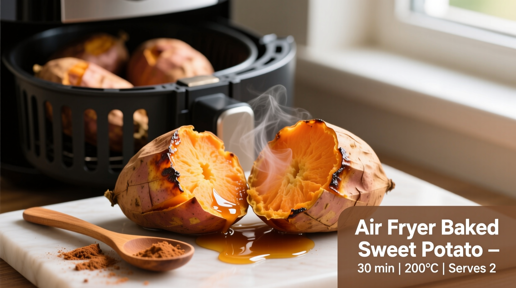 5 Perfect Air Fryer Baked Sweet Potato Recipes (25-Minute Guide)