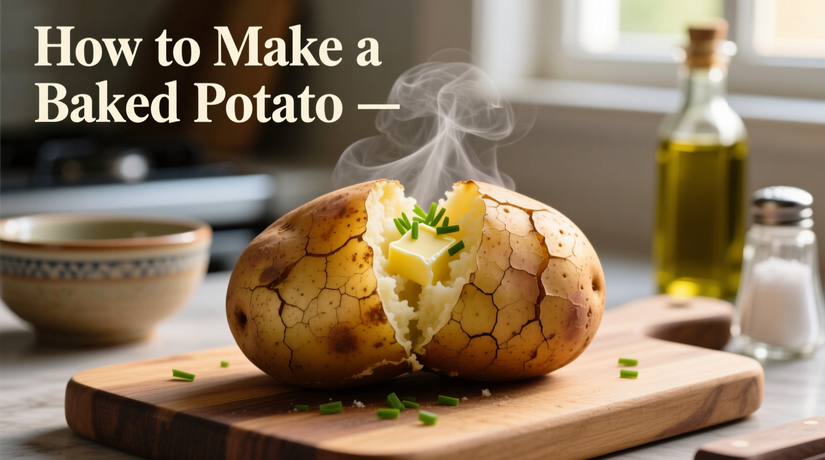 how to make a baked potato