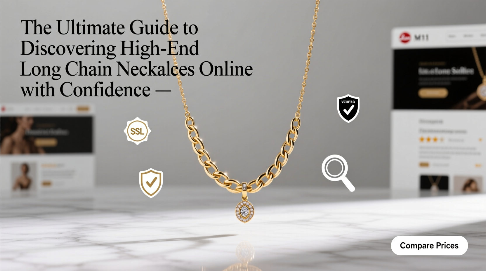 the ultimate guide to discovering high end long chain necklaces online with confidence