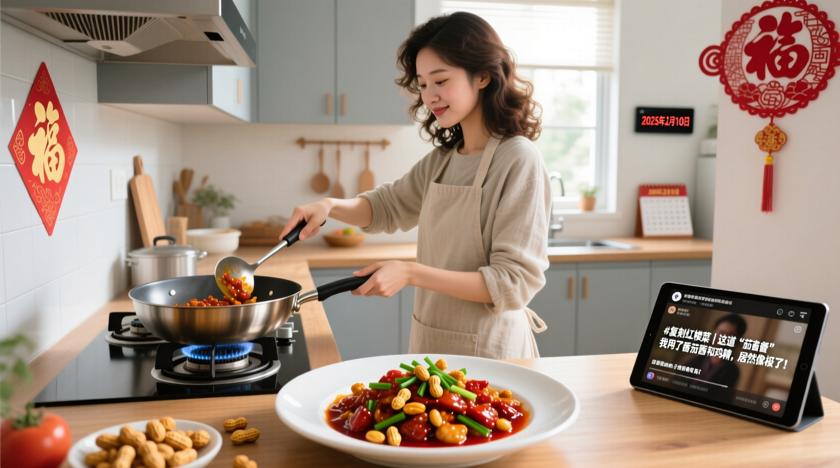 Lunar New Year 2025 home kitchen attempt: modern substitutions taste identical, not museum exhibit