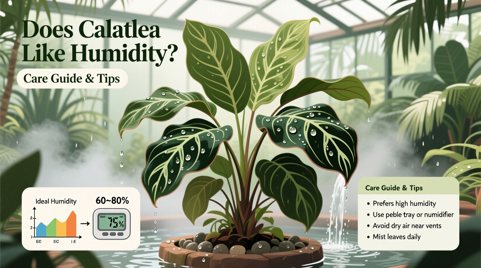 Does Calathea Like Humidity? Care Guide & Tips