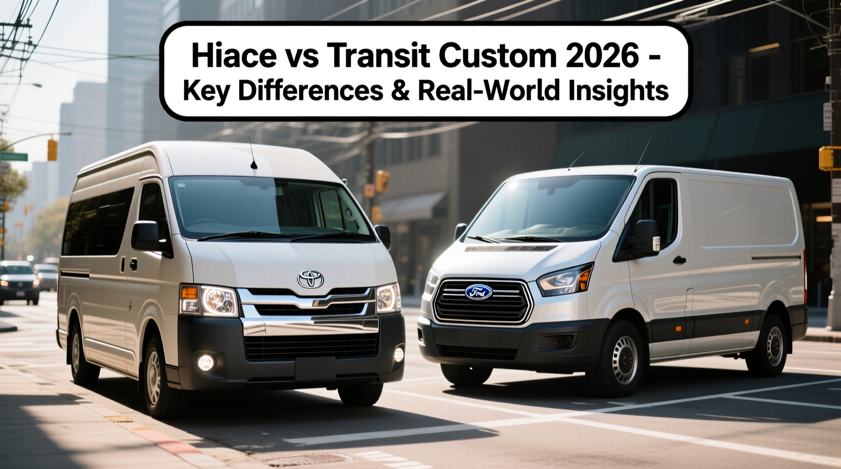 Hiace vs Transit Custom 2026: Key Differences & Real-World Insights