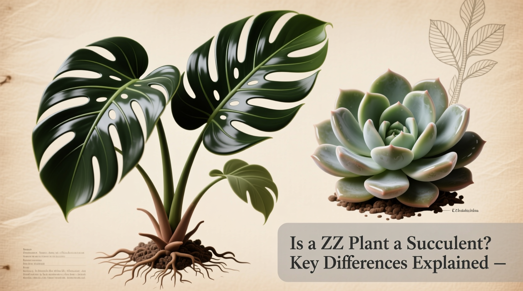 Is a ZZ Plant a Succulent? Key Differences Explained