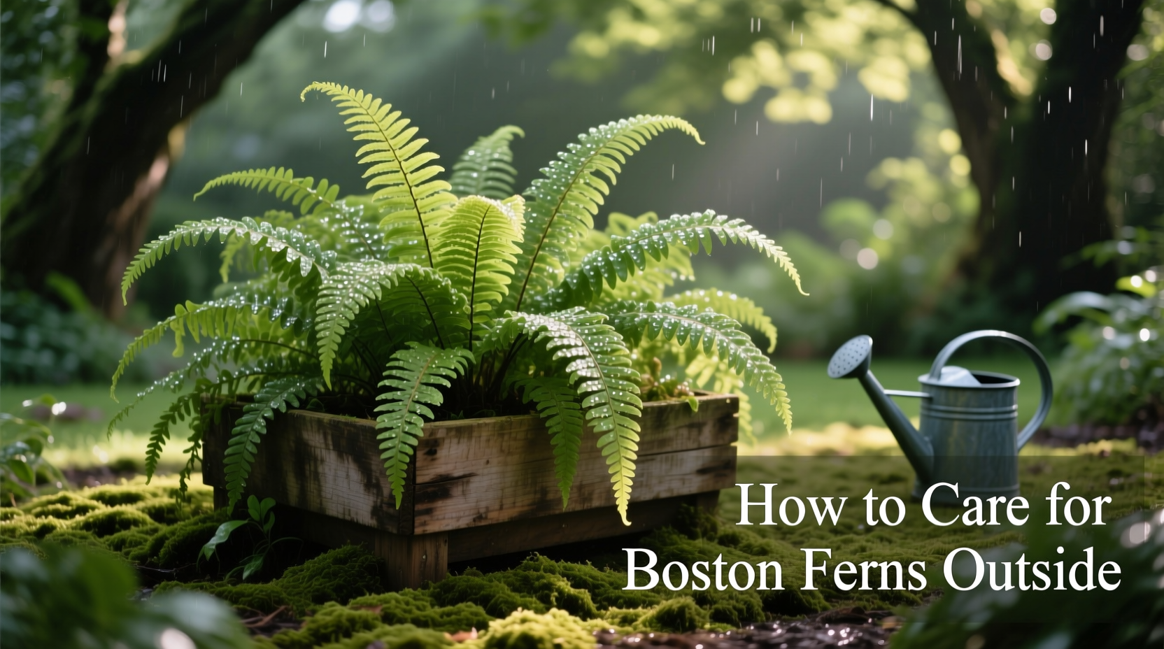 How to Care for Boston Ferns Outside