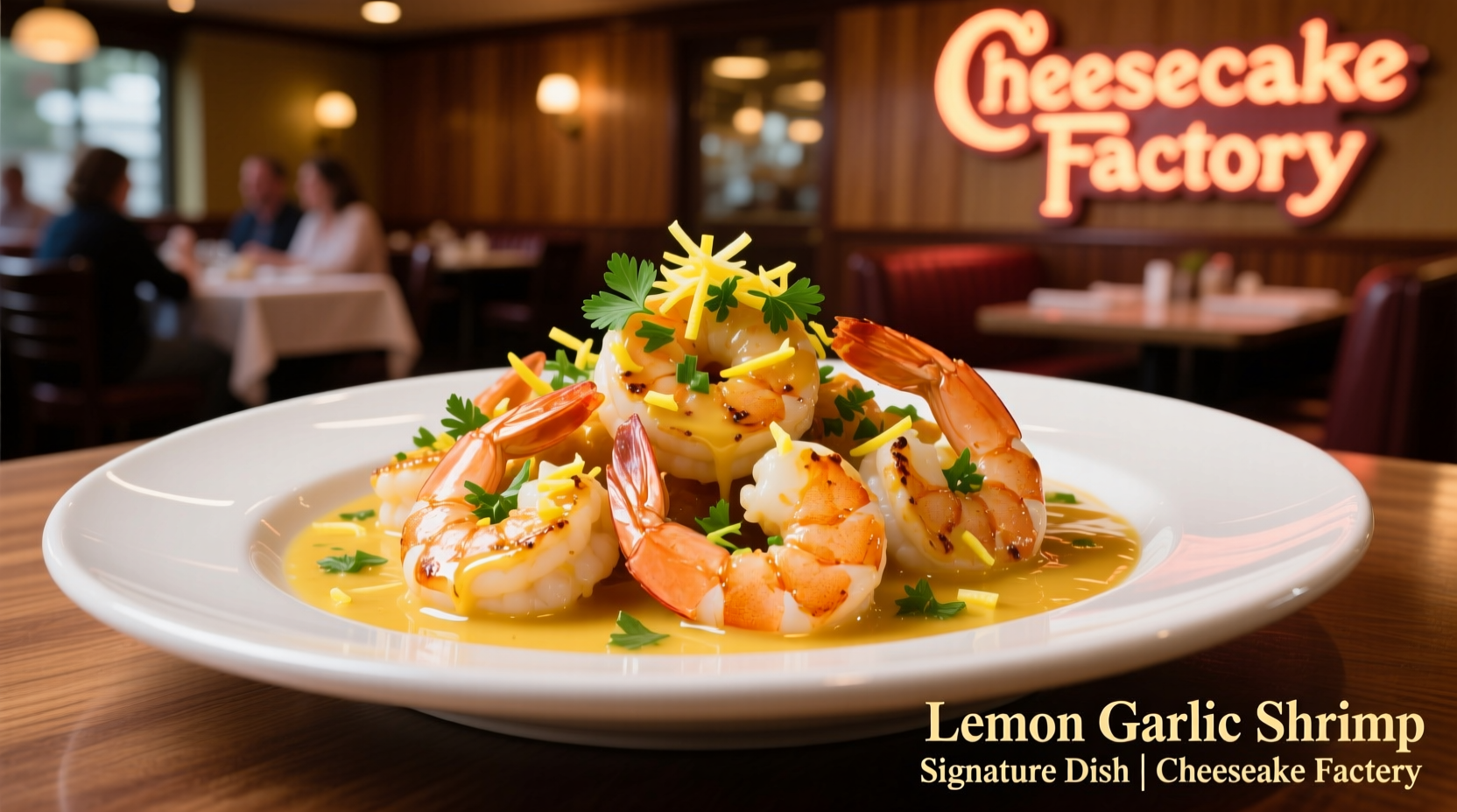 lemon garlic shrimp cheesecake factory