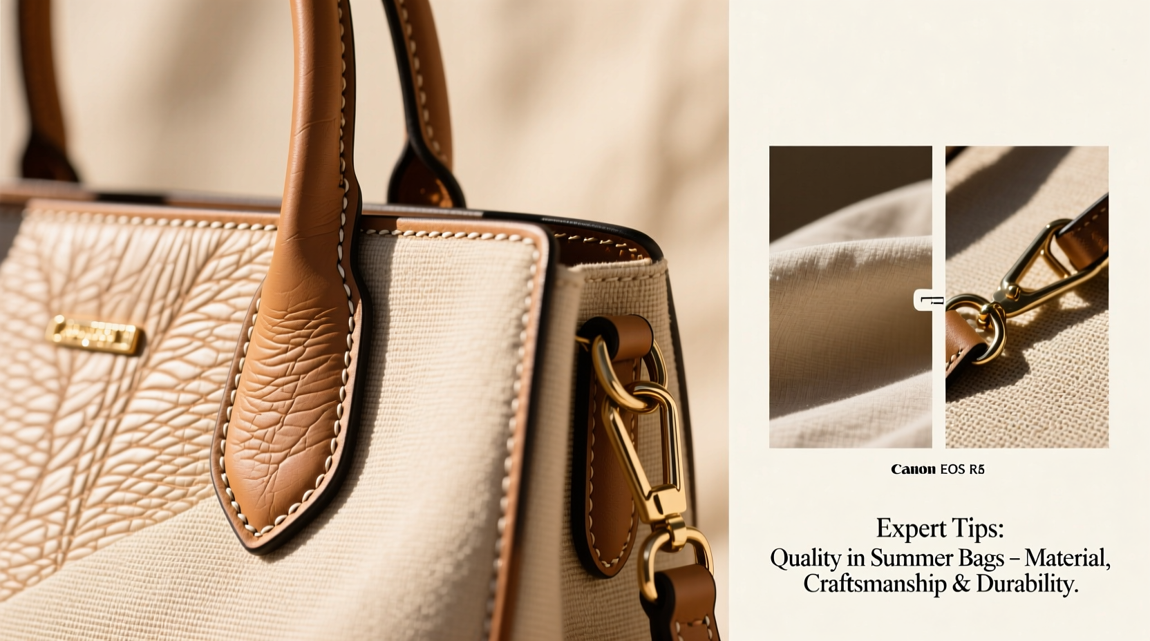 expert tips for recognizing quality in summer bags materials craftsmanship and durability explained